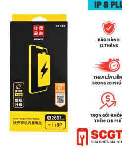 Thay Pin Iphone 8 Plus Pisen Chính Hãng