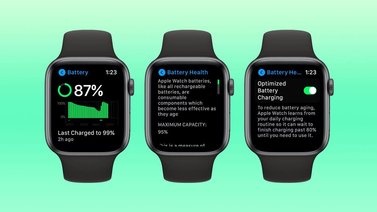Dấu hiệu pin Apple Watch bị chai cần thay mới — kiểm tra tại SCGT Quận 1