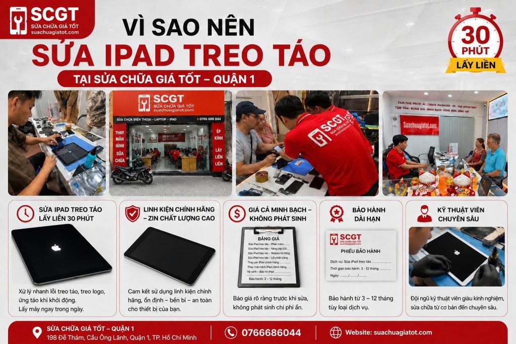 ipad bị treo táo tại sauchuagiatot.com