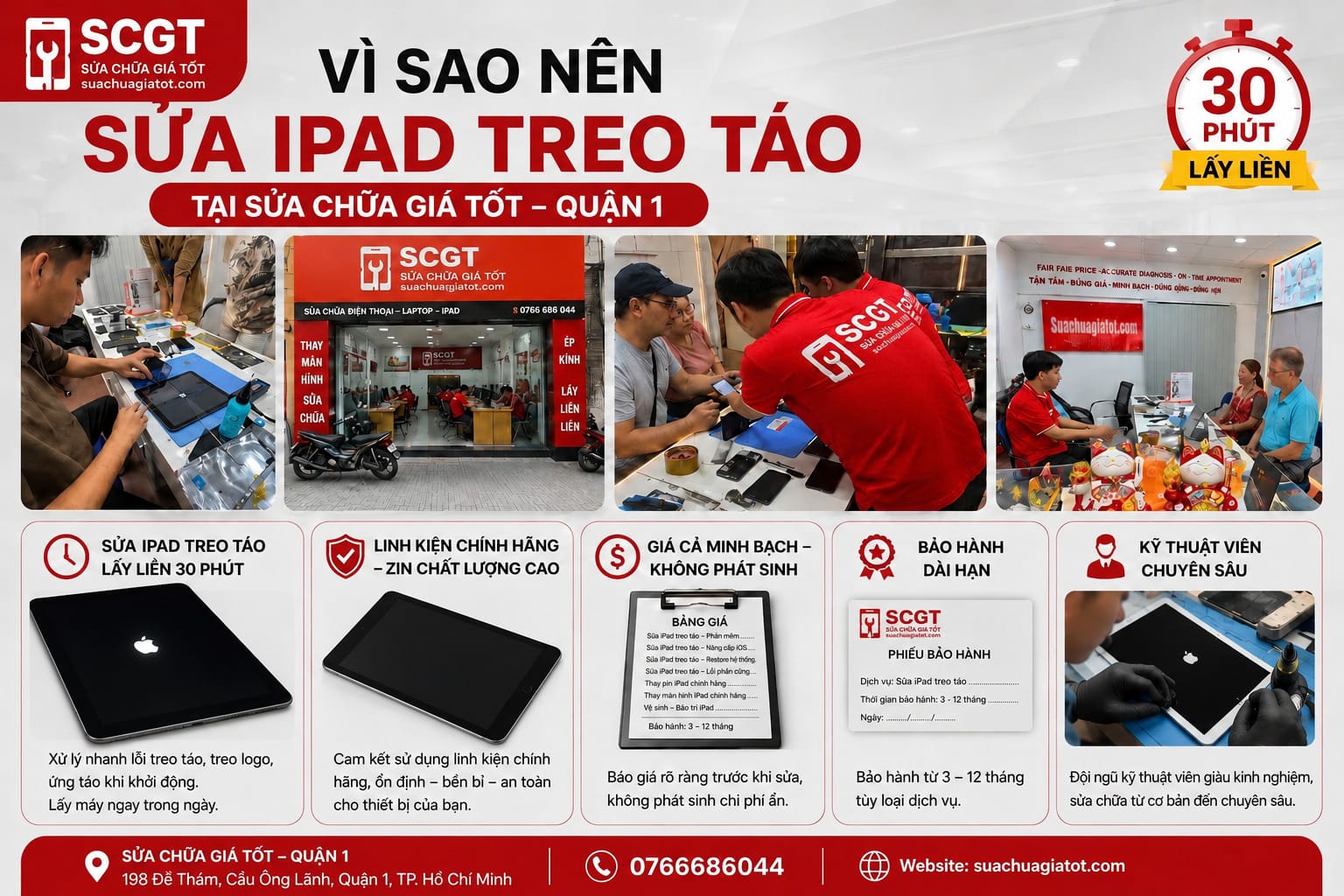 ipad bị treo táo tại sauchuagiatot.com