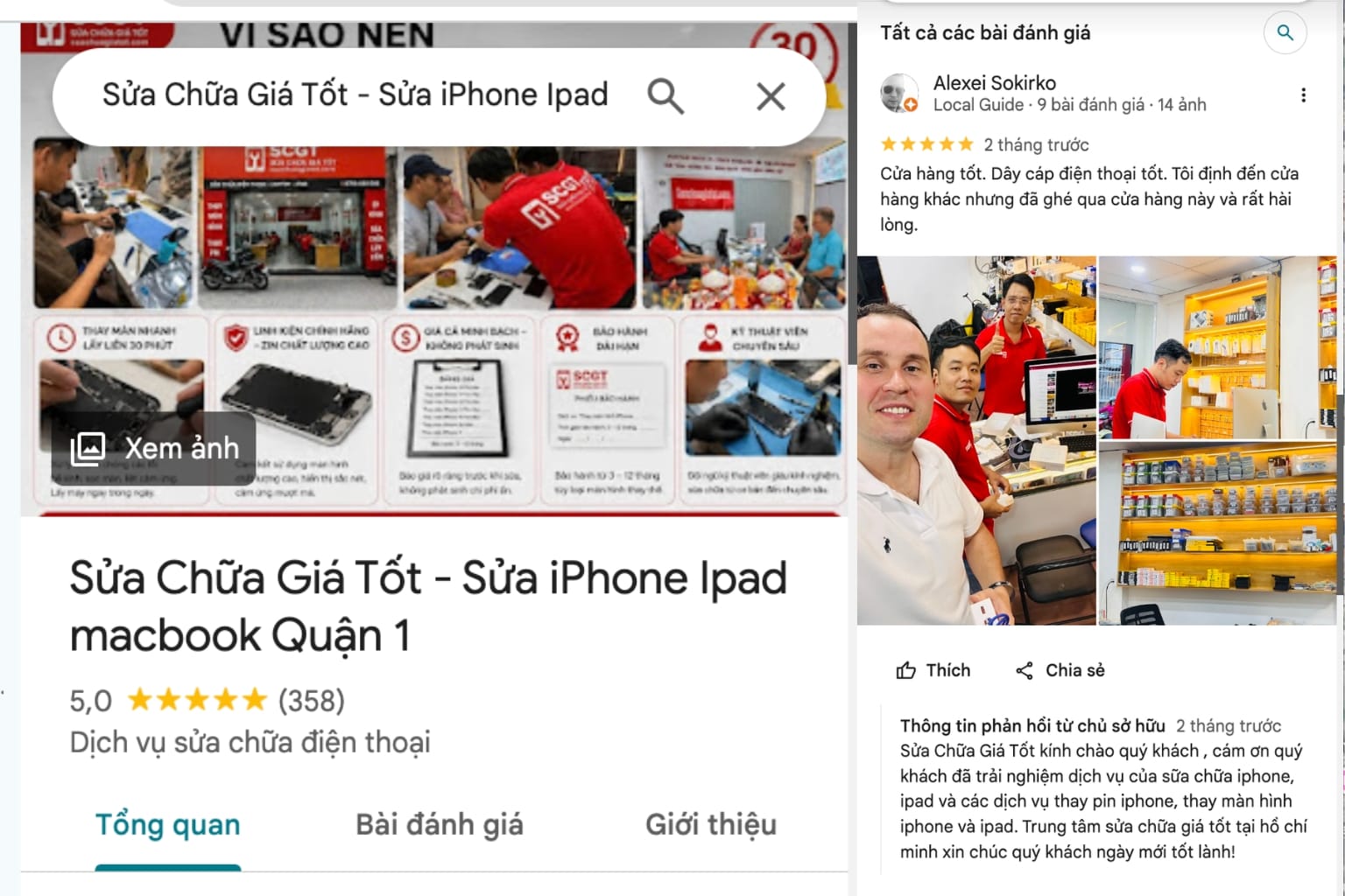 Thay đuôi sạc iPhone Quận 1 chính hãng