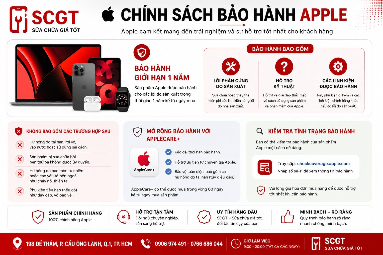 Chính Sách Bảo Hành