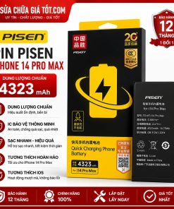 Thay Pin Iphone 14 Pro Max Chính Hãng Pisen