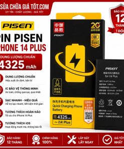 Thay Pin Iphone 14 Plus Chính Hãng Pisen