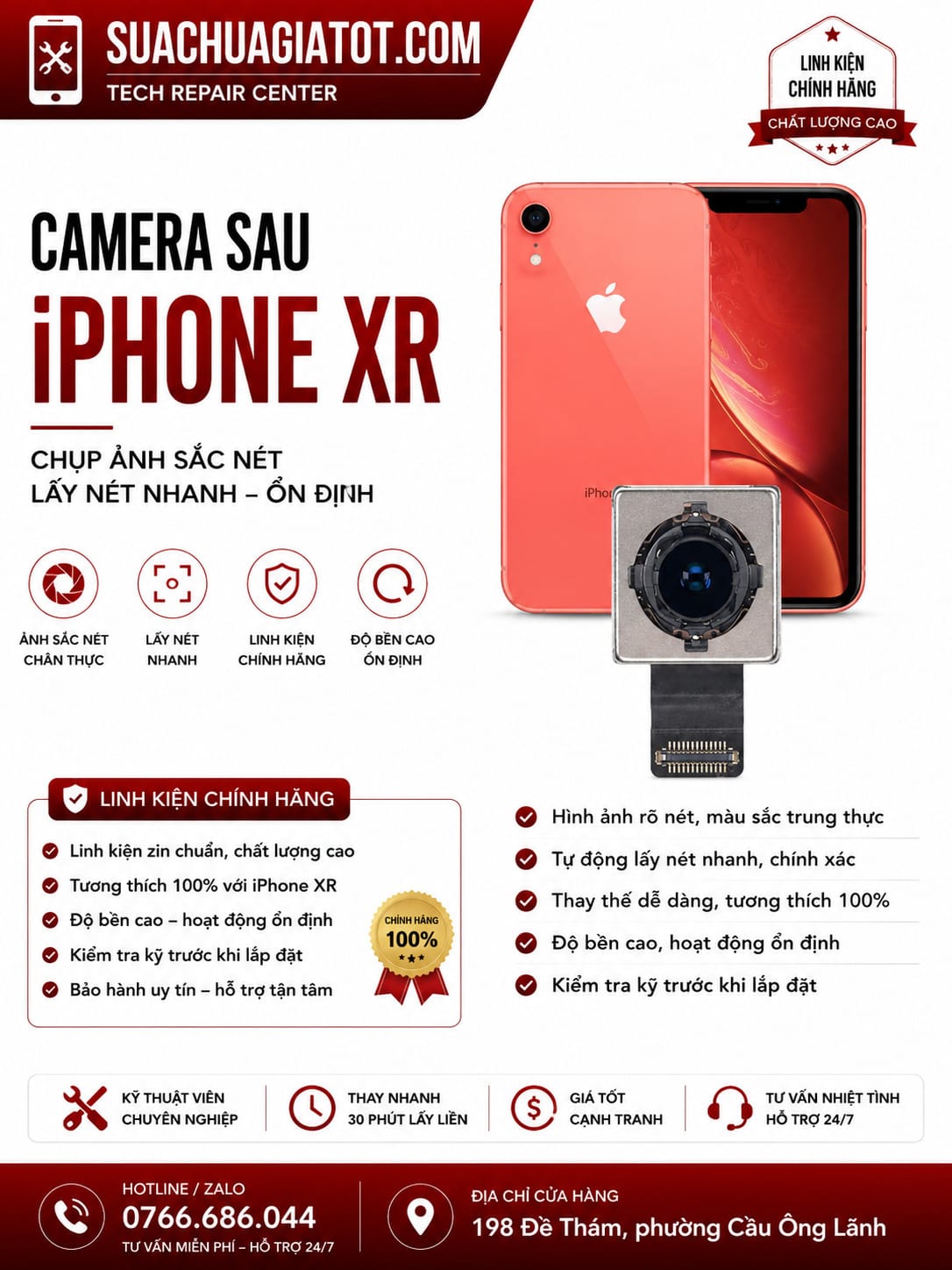 Camera sau iPhone Xr