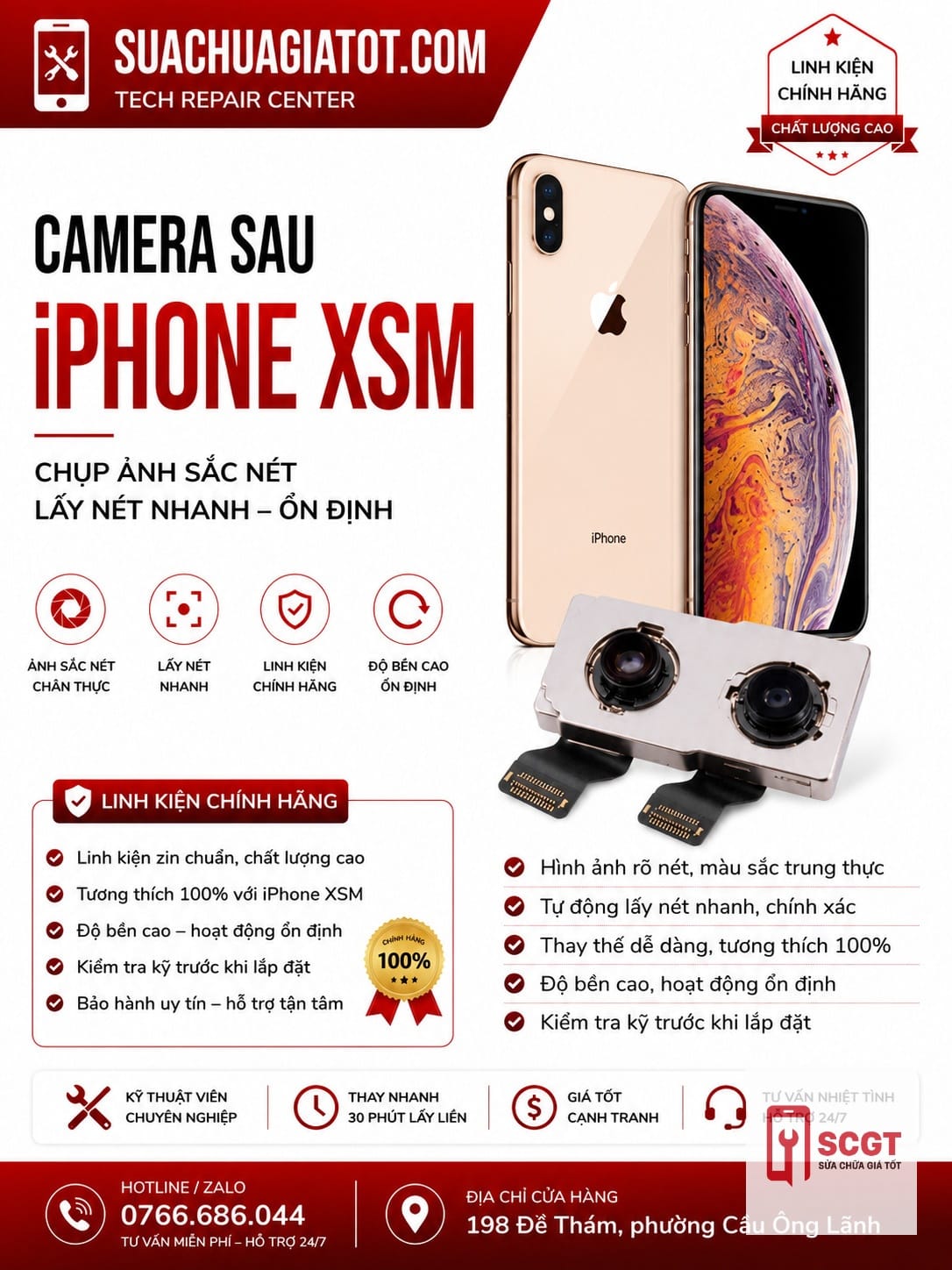 Camera sau iPhone XS Max
