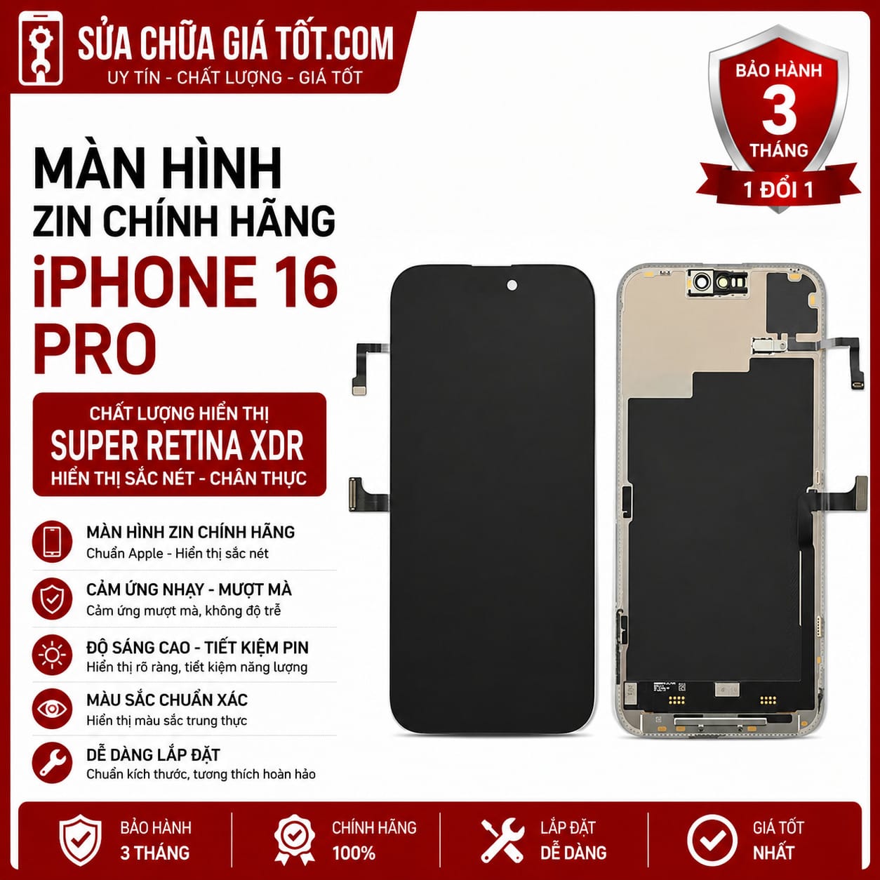 Màn hình 16Pro