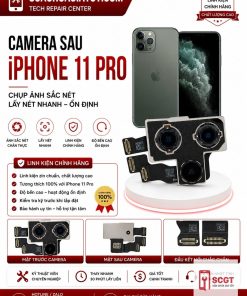 Thay Camera Sau iPhone 11 Pro — Chính Hãng, Lấy Liền 30 Phút