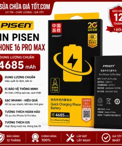 Thay Pin Iphone 16 ProMax Chính Hãng Pisen