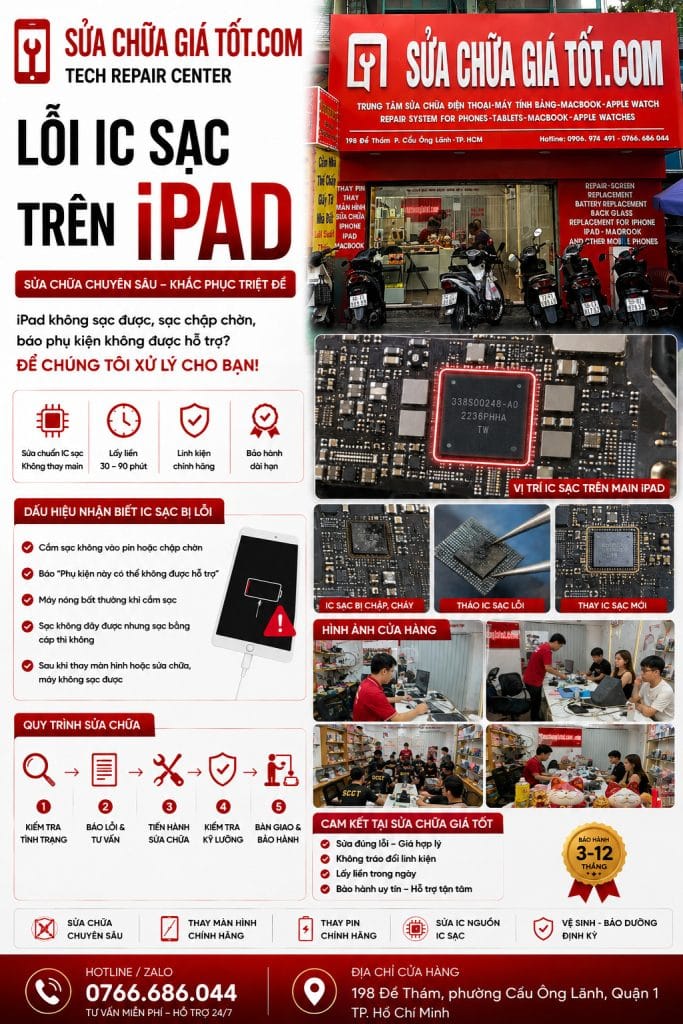 Lỗi IC iPad