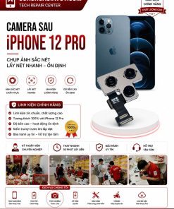 Thay Camera Sau iPhone 12 Pro — Chính Hãng, Lấy Liền 30 Phút