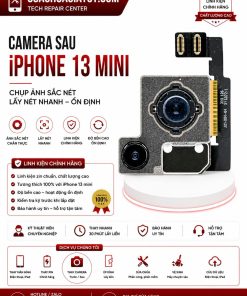 Thay Camera Sau iPhone 13 Mini — Chính Hãng, Lấy Liền 30 Phút