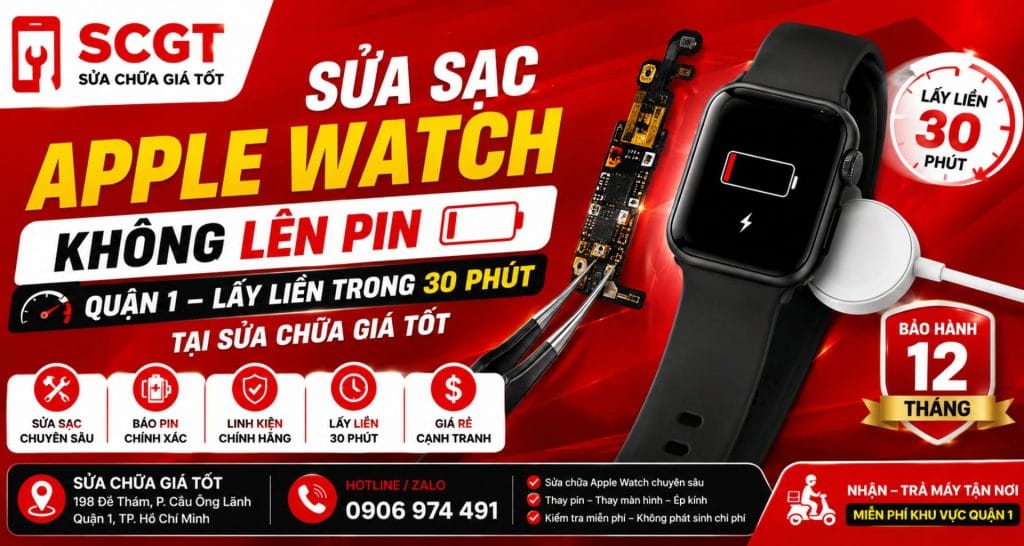 sua-sac-apple-watch-khong-len-pin